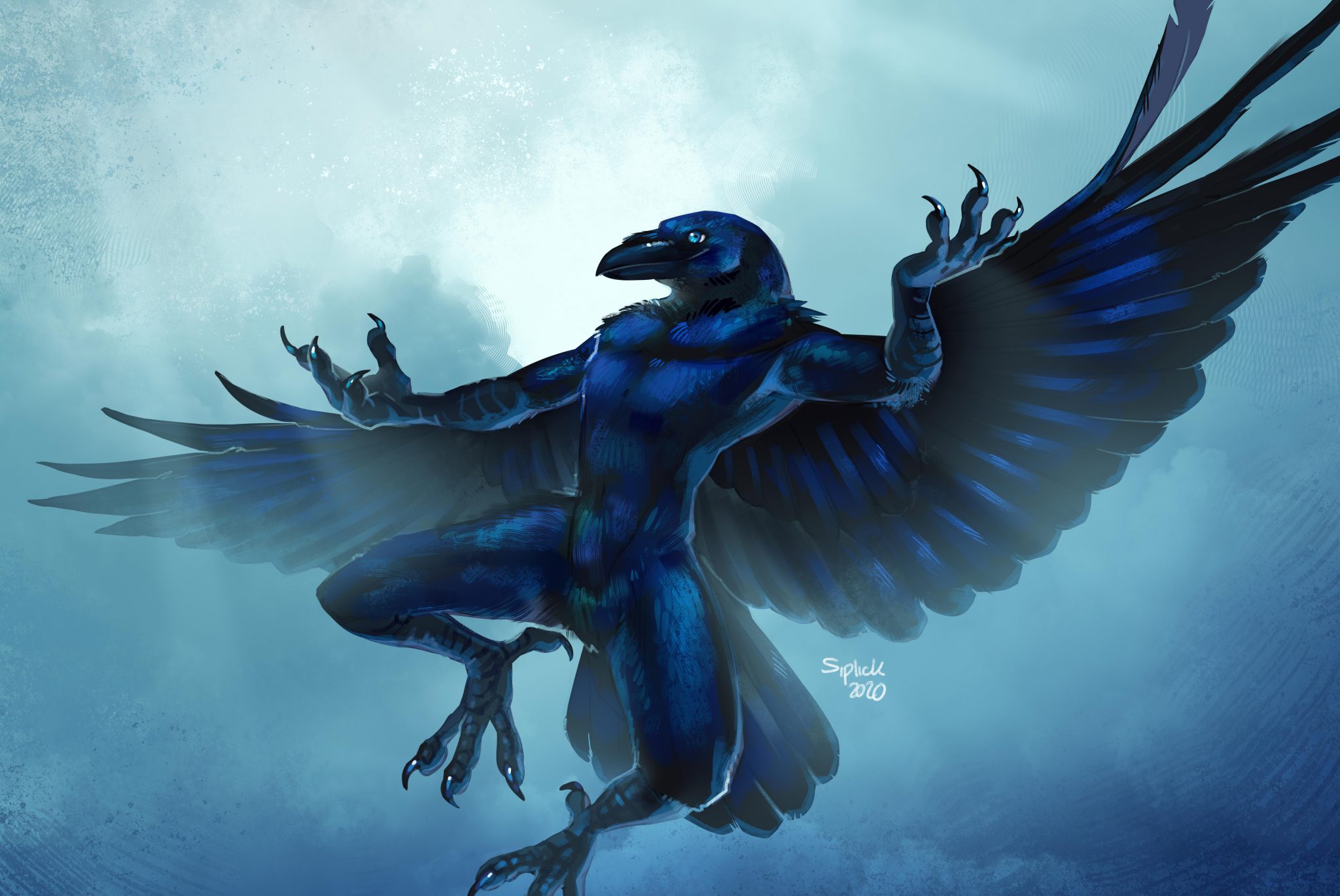 существо равен. ворон фэнтези. кельтский грифон. черный ворон. Mtg rubinia soulsinger.